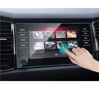 FTJKKVV Tempered Glass Screen Protector For Skoda For Kodiaq For Karoq 2017 2018 2019 2020 Car GPS Navigation Auto Interior Accessories Screen Protector Film