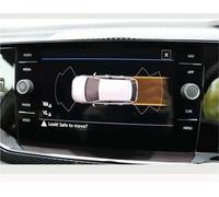 FTJKKVV Tempered Glass Screen Protector For Vw For Polo For 6 8Inch 2019 2020 2021 2022 Car Navigation Screen Protector Film