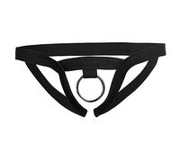 FTM Packing Jock Harness, Tomboy Jock Strap Packer Harness - Easy to Wear and Use, Type a Black, One size