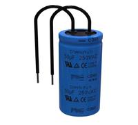 FTMRBOQI (1PCS) 250V aluminum electrolytic capacitor 20uF35uf50uF75UF100UF150UF200UF250V capacitors(250V150uF 34X70mm)