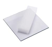 FTO Coated Conductive Glass 100x100x2.2mm 7 ohm/sq for Solar Cells & Electrodes (12 Pcs)(100x100x2.2mm-7 ohm/sq)