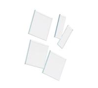 FTO Conductive Glass - 2.2mm Thickness, 7 Ω/□, 50 Pieces Pack for Electronics and Solar Applications(10x50x2.2mm)