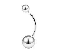 Ftovosyo Extra Long Titanium Belly Button Rings 14G 16G Navel Rings Internally Threaded Belly Rings For Women Belly Bars 8mm 10mm 12mm 14mm, Metal, titanium