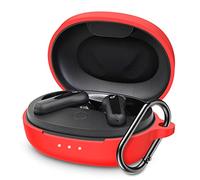 FTRONGRT Bluetooth Earphone Case Cover for Anker Soundcore Life P2 mini Case, Silicone Bluetooth Earphone Case, Shockproof, Carrying Case Compatible Anker Soundcore Life P2 mini Bluetooth Earphone.Red