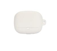 FTRONGRT Bluetooth Earphone Case Cover for Baseus Bowie M2s Pro, Shockproof Silicone Bluetooth Earphone Case Compatible Baseus Bowie M2s Pro Bluetooth Earphone.White