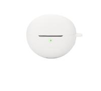 FTRONGRT Bluetooth Earphone Case Cover for Huawei FreeClip, Shockproof Silicone Bluetooth Earphone Case Compatible Huawei FreeClip Bluetooth Earphone.White