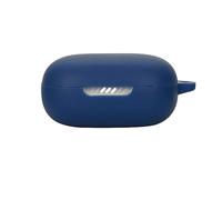 FTRONGRT Bluetooth Earphone Case Cover for JBL LIVE FLEX, Shockproof Silicone Bluetooth Earphone Case Compatible JBL LIVE FLEX Bluetooth Earphone.Navy Blue
