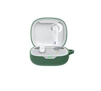 FTRONGRT Bluetooth Earphone Case Cover for JBL Wave 300 TWS Case, Silicone Bluetooth Earphone Case, Shockproof, Carrying Case Compatible JBL Wave 300 TWS Bluetooth Earphone.Dark Green