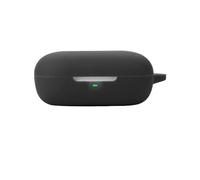 FTRONGRT Bluetooth Earphone Case Cover for Motorola Moto Buds Plus, Shockproof Silicone Bluetooth Earphone Case Compatible Motorola Moto Buds Plus Bluetooth Earphone.Black