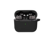 FTRONGRT Bluetooth Earphone Case Cover for Razer Hammerhead TrueWireless Pro, Shockproof Silicone Bluetooth Earphone Case Compatible Razer Hammerhead TrueWireless Pro Bluetooth Earphone.Black