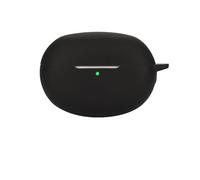 FTRONGRT Bluetooth Earphone Case Cover for Realme Buds Air 6 Pro, Shockproof Silicone Bluetooth Earphone Case Compatible Realme Buds Air 6 Pro Bluetooth Earphone.Black