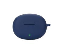 FTRONGRT Bluetooth Earphone Case Cover for Realme Buds Air 6, Shockproof Silicone Bluetooth Earphone Case Compatible Realme Buds Air 6 Bluetooth Earphone.Navy Blue