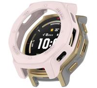FTRONGRT Case Compatible with Amazfit T-Rex 3 Pro 44mm, Soft TPU, Anti-Scratch, Hollow Watch Protective Cover. Light Pink
