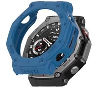 FTRONGRT Case Compatible with Amazfit T-Rex 3, Soft TPU, Anti-Scratch Watch Protective Case Compatible with Amazfit T-Rex 3. Dark Blue