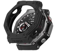 FTRONGRT Case Compatible with Amazfit T-Rex 3, Soft TPU, Anti-Scratch Watch Protective Case Compatible with Amazfit T-Rex 3. Black