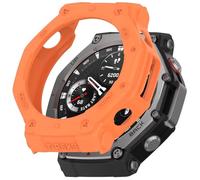 FTRONGRT Case Compatible with Amazfit T-Rex 3, Soft TPU, Anti-Scratch Watch Protective Case Compatible with Amazfit T-Rex 3. Orange