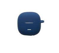 FTRONGRT Case Compatible with Anker Soundcore AeroFit 2 Pro, Anti-Scratch, Shockproof, Soft Silicone, Bluetooth Earphone Cover.Navy Blue