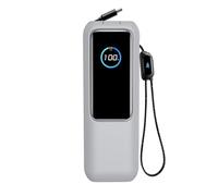 FTRONGRT Case Compatible with Anker Zolo 25000mAH 165W Power Bank, Full Protection, Dustproof, Fall Prevention, Silicone Protection Case Compatible with Anker Zolo 25000mAH 165W. Grey