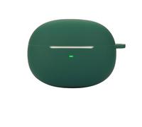 FTRONGRT Case Compatible with Baseus AirGo 1 Ring, Anti-Scratch, Shockproof, Silicone Case Compatible with Baseus AirGo 1 Ring Bluetooth Earphone.Dark Green