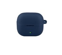 FTRONGRT Case Compatible with Baseus Bass BP1 NC, Anti-Scratch, Shockproof, Soft Silicone, Bluetooth Earphone Cover.Navy Blue