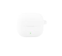 FTRONGRT Case Compatible with Baseus Bass BP1 NC, Anti-Scratch, Shockproof, Soft Silicone, Bluetooth Earphone Cover.White