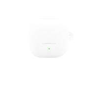 FTRONGRT Case Compatible with Baseus Bass BS1 NC, Anti-Scratch, Shockproof, Soft Silicone, Bluetooth Earphone Cover.White