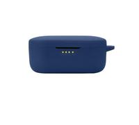 FTRONGRT Case Compatible with DENON PerL Pro, Anti-Scratch, Shockproof, Silicone Case Compatible with DENON PerL Pro Bluetooth Earphone.Navy Blue