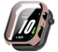 FTRONGRT Case Compatible with Honor Connect ROSSINI 2i, PC + Screen Tempered Film, Anti-Scratch All-Inclusive Watch Case Compatible with Honor Connect ROSSINI 2i.Pink