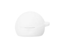 FTRONGRT Case Compatible with Huawei FreeClip 2 S, Anti-Scratch, Shockproof, Soft Silicone, Bluetooth Earphone Cover.White