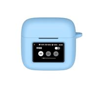 FTRONGRT Case Compatible with JBL TOUR PRO 3, Anti-Scratch, Shockproof, Silicone Case Compatible with JBL TOUR PRO 3 Bluetooth Earphone.Sky Blue