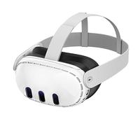 FTRONGRT Case Compatible with Meta Quest 3, Anti-Scratch, Protect Lens, Hard PC, VR Protective Cover Compatible with Meta Quest 3. Transparent