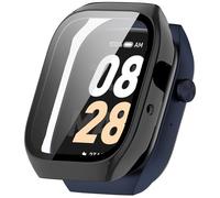 FTRONGRT Case Compatible with Mibro Watch T2, PC + Screen Tempered Film, Anti-Scratch All-Inclusive Watch Case Compatible with Mibro Watch T2.Black