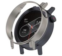 FTRONGRT Case Compatible with Nothing CMF Watch Pro 3, Shock Resistant, PC Watch Dial Smartwatch Protective Cover. Titanium Steel