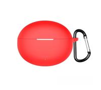 FTRONGRT Case Compatible with Oppo Enco Free 4 / OnePlus Buds 4, Anti-Scratch, Shockproof, Silicone Bluetooth Earphone Cover.Red