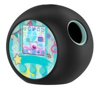 FTRONGRT Case Compatible with Punirunes Pet Machine Toy, Soft Silicone, with Lanyard, Easy to Carry, Interactive Toy Protective Cover. Black