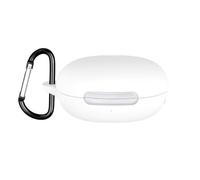 FTRONGRT Case Compatible with QCY AilyBuds E20, Anti-Scratch, Shockproof, Soft Silicone, Bluetooth Earphone Cover.White