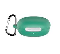 FTRONGRT Case Compatible with QCY AilyBuds E20, Anti-Scratch, Shockproof, Soft Silicone, Bluetooth Earphone Cover.Dark Green