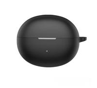 FTRONGRT Case Compatible with QCY Crossky C50, Anti-Scratch, Shockproof, Soft Silicone, Bluetooth Earphone Cover.Black