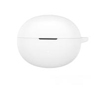 FTRONGRT Case Compatible with QCY Crossky C50, Anti-Scratch, Shockproof, Soft Silicone, Bluetooth Earphone Cover.White