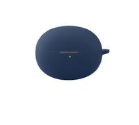FTRONGRT Case Compatible with QCY Crossky R50, Anti-Scratch, Shockproof, Soft Silicone, Bluetooth Earphone Cover.Navy Blue