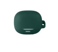 FTRONGRT Case Compatible with QCY MeloBuds N65, Anti-Scratch, Shockproof, Soft Silicone, Bluetooth Earphone Cover.Dark Green