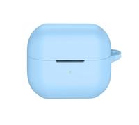 FTRONGRT Case Compatible with Samsung Galaxy Buds 3 FE / 3 Pro / 3, Anti-Scratch, Shockproof, Bluetooth Earphone Silicone Cover.Sky Blue
