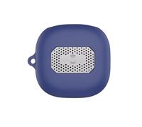 FTRONGRT Case Compatible with SHOKZ OpenFit 2 Ai | Anti-Scratch, Shockproof, Soft Silicone, Bluetooth Earphone Cover.Navy Blue