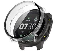 FTRONGRT Case Compatible with SUUNTO VERTICAL, PC + Screen Tempered Film, Anti-Scratch All-Inclusive Watch Case Compatible with SUUNTO VERTICAL.Transparent