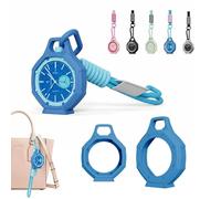 FTRONGRT Case Compatible with Swatch Royal Pop, with Lanyard, 360° Full Wrap Shockproof Watch Bumper Cover with Hidden Stand & Clip-on Carabiner Strap.