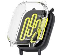 FTRONGRT Case Compatible with Xiaomi Redmi Watch 5 Active, Anti-Scratch, Soft TPU Plating All-Inclusive Protection Watch Case. Transparent