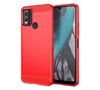 FTRONGRT Case for Nokia C22, Anti-Slip, Shock Absorption, Ultra Thin Soft TPU Anti Scratch Protective Cover for Nokia C22-(Red)