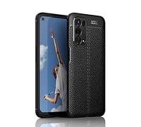FTRONGRT Case for Oppo A54 5G, Anti-Slip Ultra Thin Shock Absorption Anti Scratch Protective, Cover for Oppo A54 5G -Black