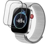 FTRONGRT Screen Protector Compatible with Amazfit Active Max, Anti-Scratch, 2 Pack Soft Screen Protector, Watch Dial Protective Film. Black