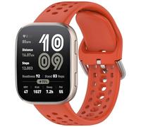 FTRONGRT Strap Compatible with Amazfit Bip 6, Comfortable Soft Silicone Watch Replacement Wristband Compatible with Amazfit Bip 6.Red